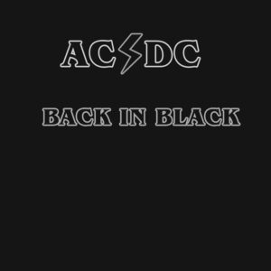 SF1100123 – ACDC – Black In Black