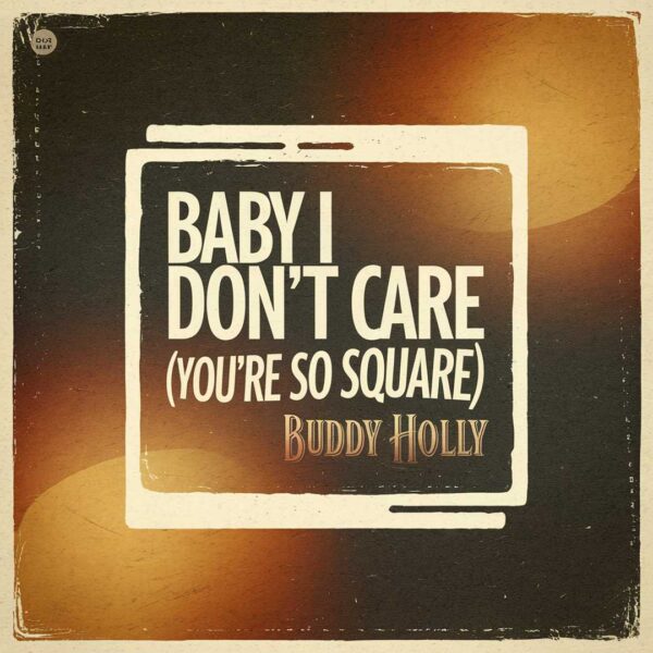 Buddy Holly - Baby I Don't Care (You're So Square)