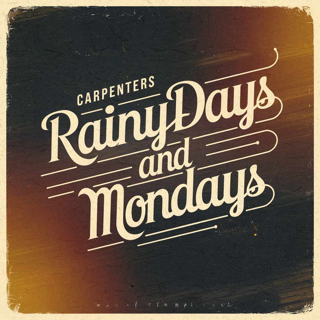 Carpenters - Rainy Days And Mondays