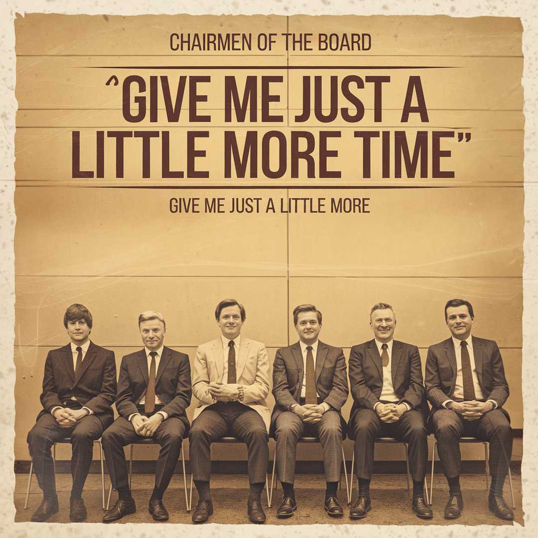 Chairmen Of The Board - Give Me Just a Little More Time