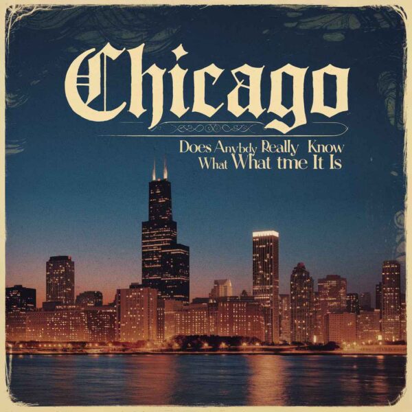 Chicago - Does Anybody Really Know What Time it Is
