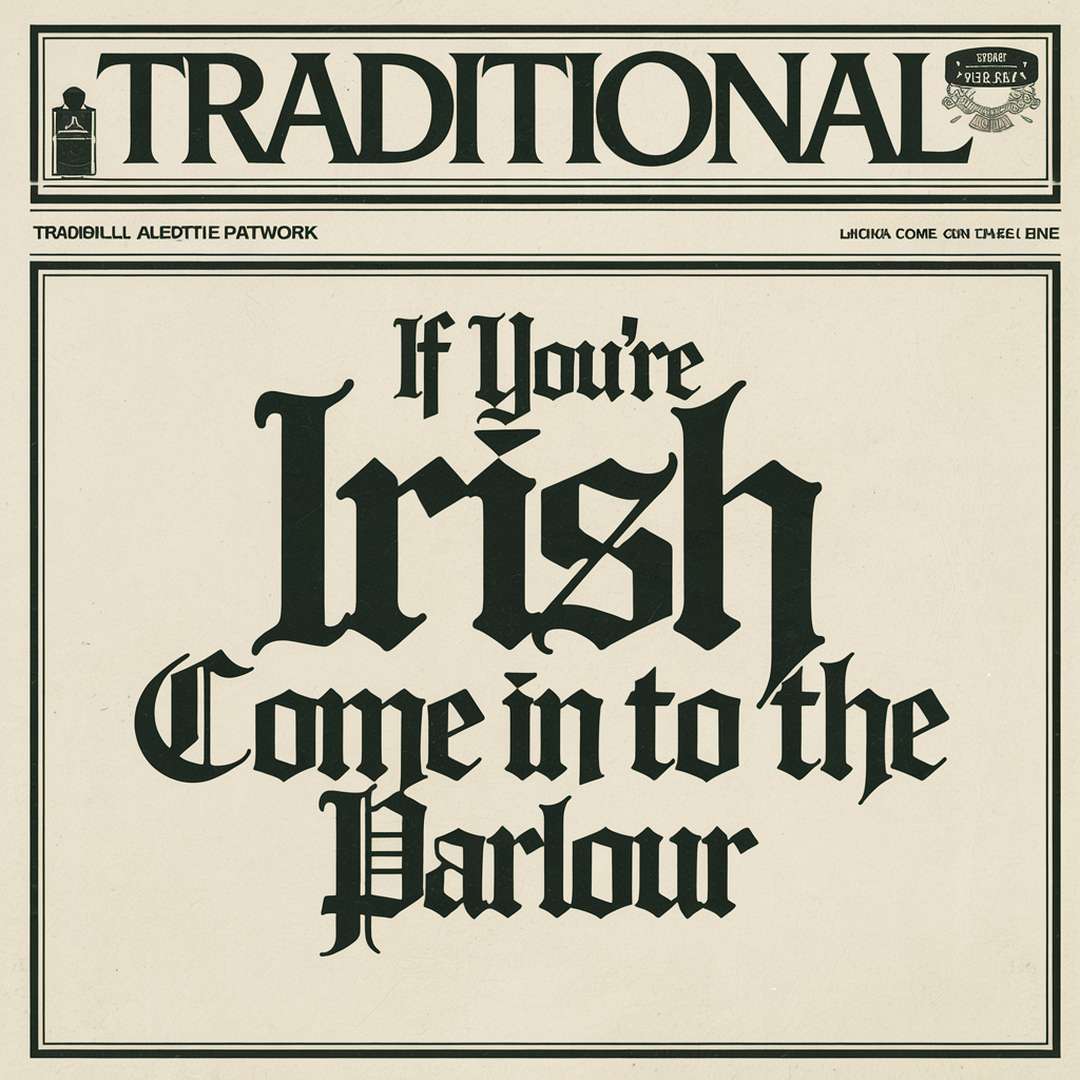 Irish Traditional - If You're Irish Come In To The Parlour