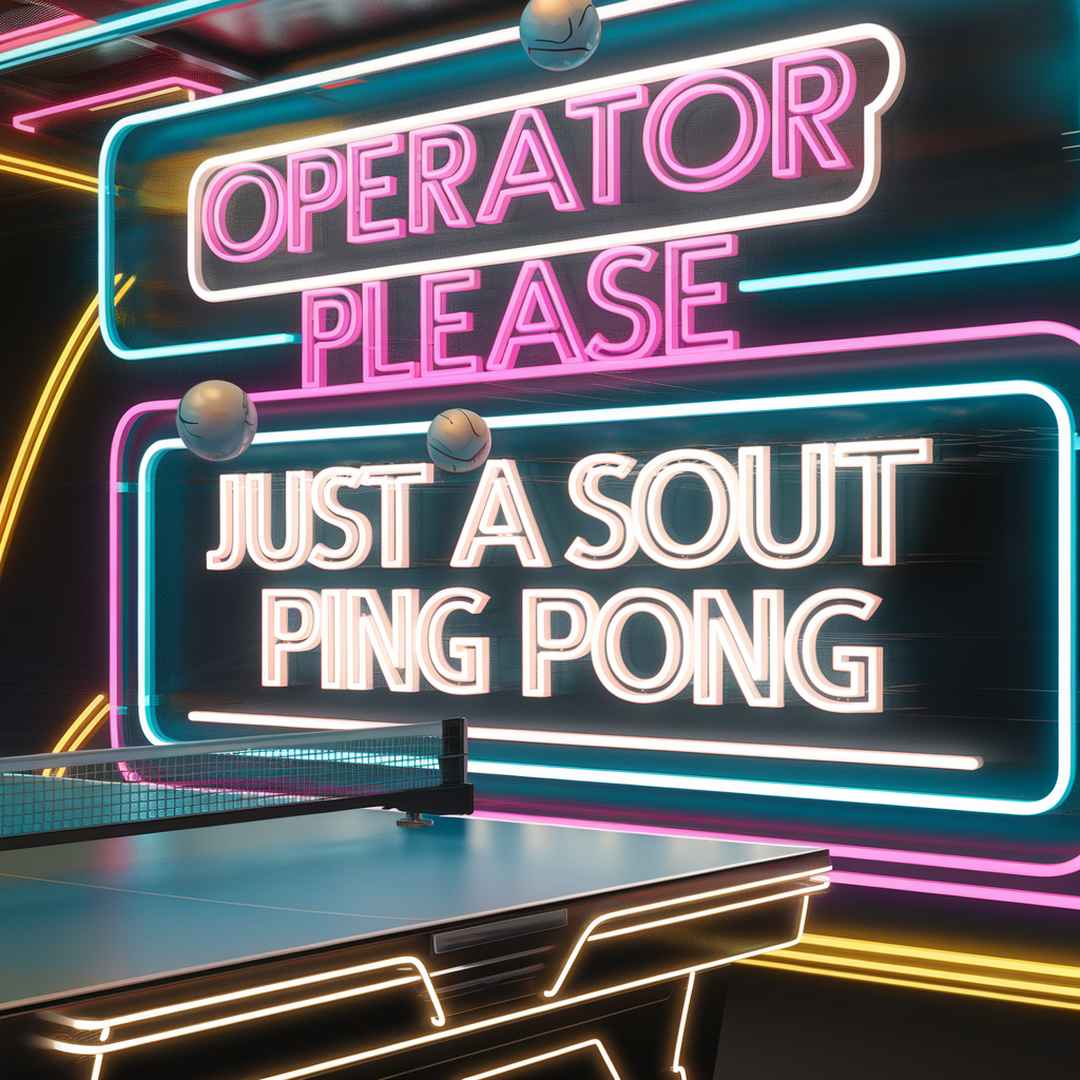 Operator Please - Just A Song About Ping Pong