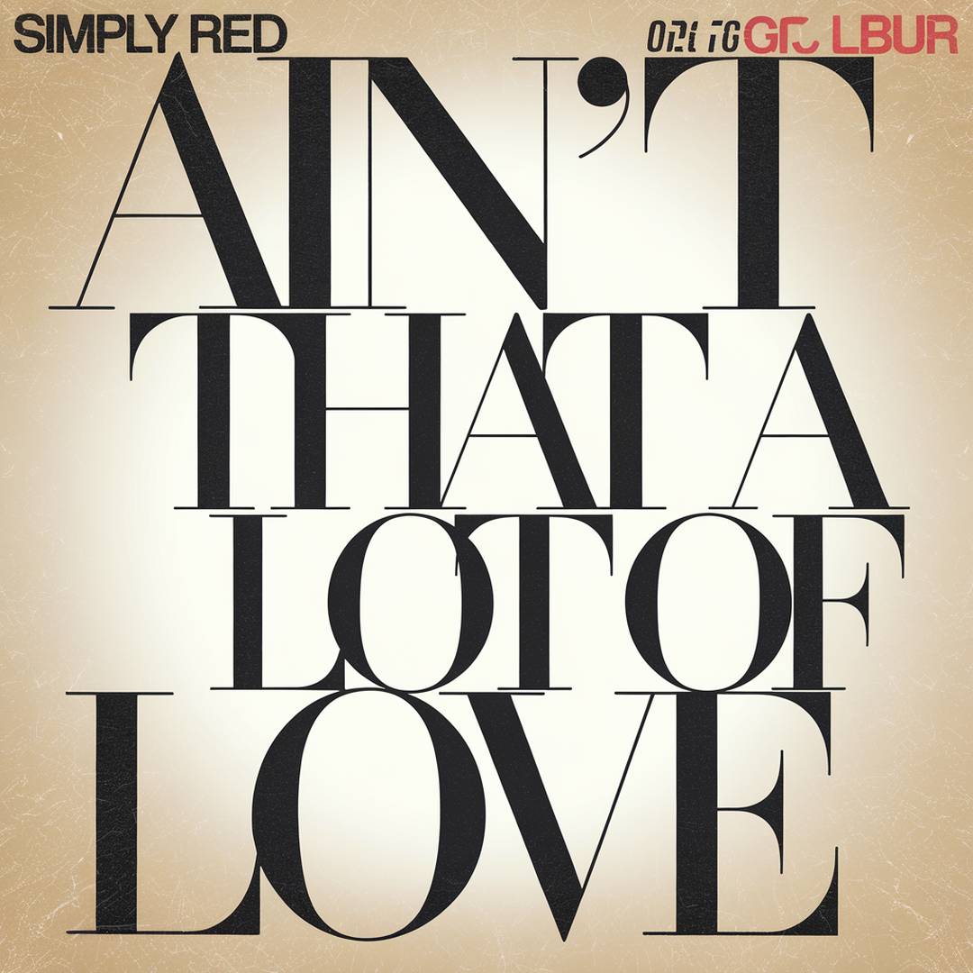 Simply Red - Ain't That A Lot Of Love
