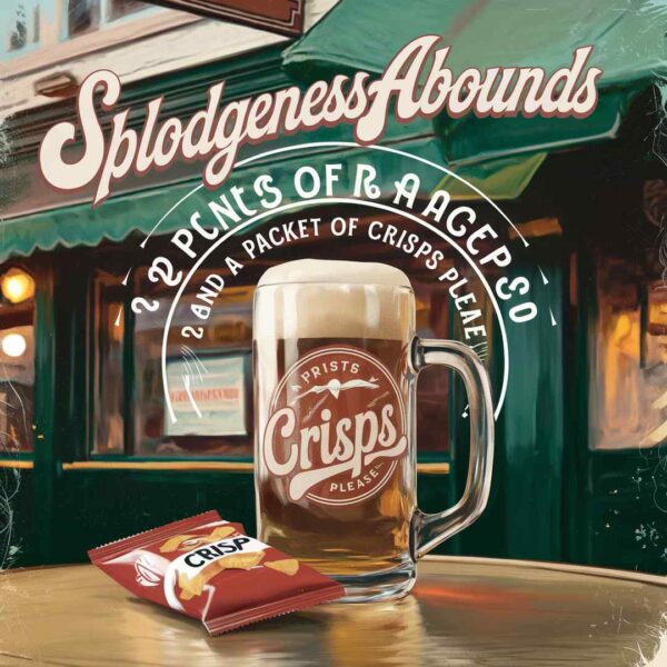 Splodgenessabounds - 2 Pints Of Lager and A Packet Of Crisps Please