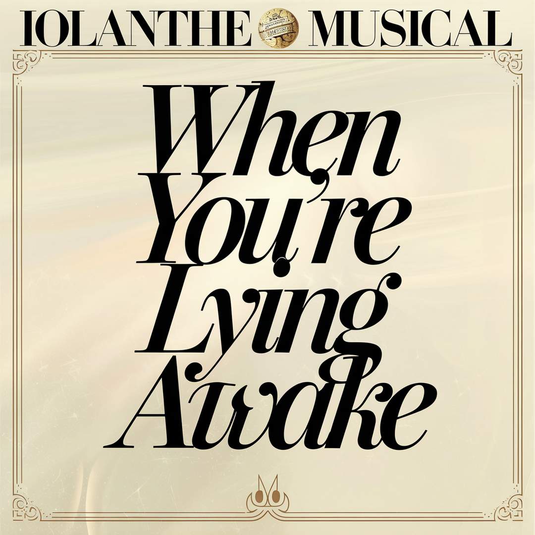 Iolanthe Musical - When You're Lying Awake