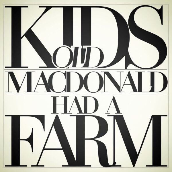 Generic - Old Macdonald Had A Farm