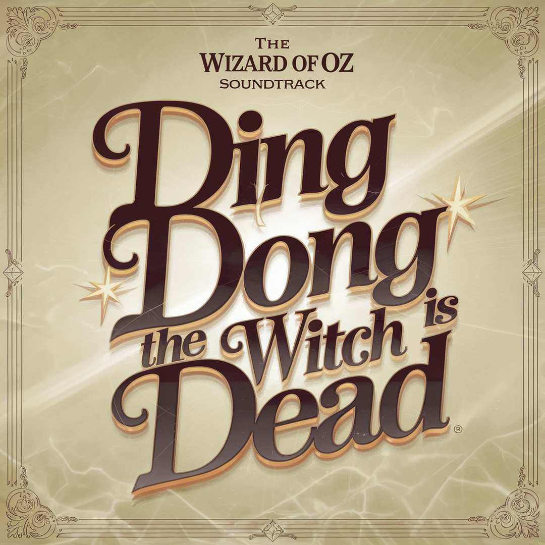 The Wizard Of Oz Soundtrack - Ding Dong the Witch is Dead