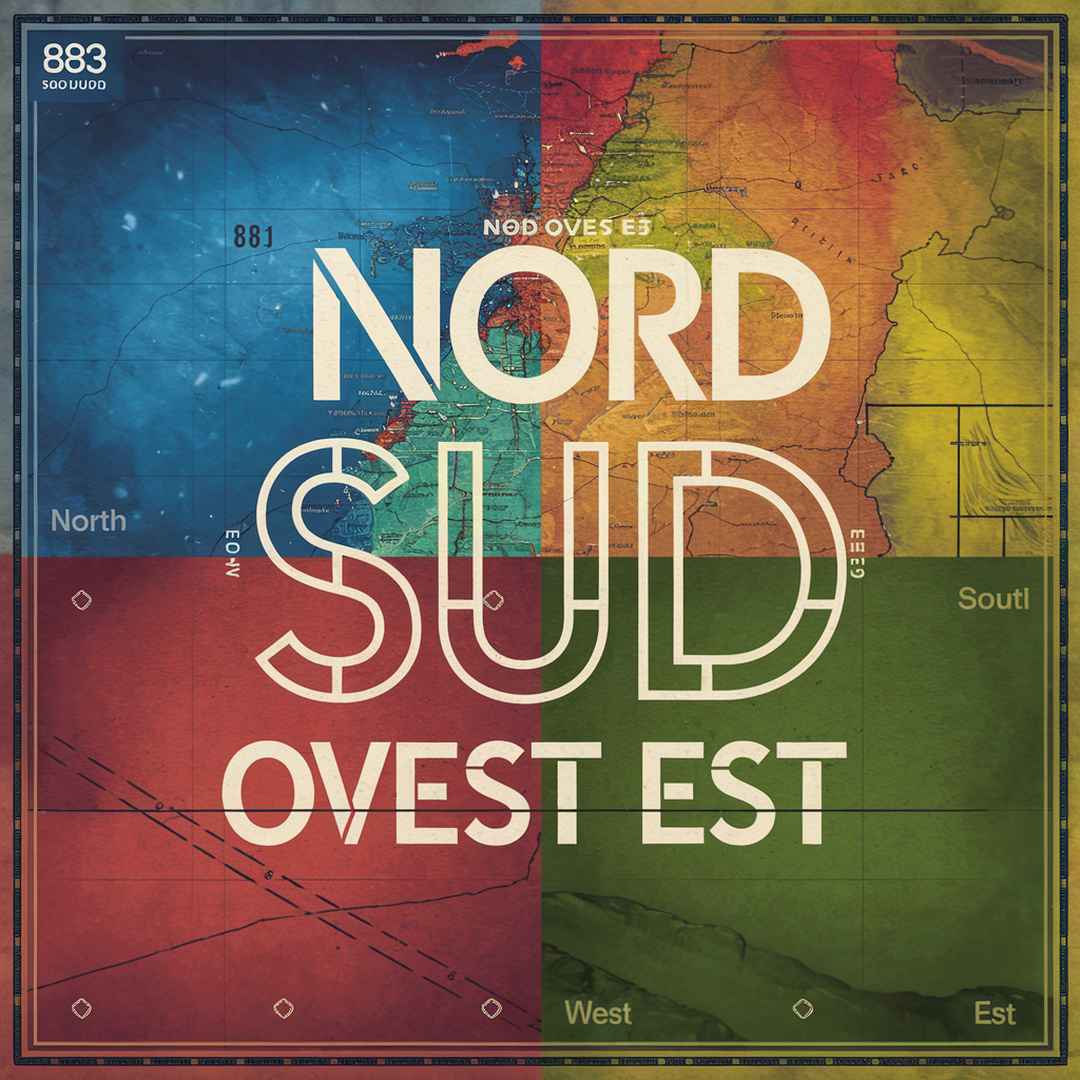 883 - Nord Sud Ovest Est