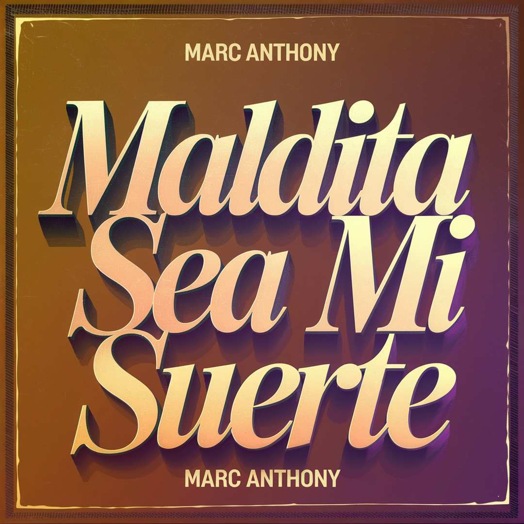 Marc Anthony - Maldita Sea Mi Suerte