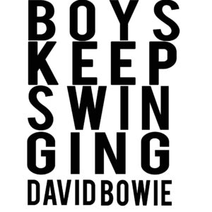 SF1119183 – David Bowie – Boys Keep Swinging