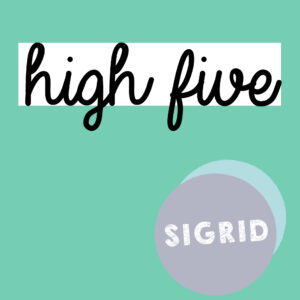 SF1119252 – Sigrid – High Five